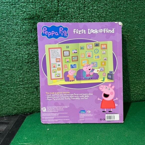 Peppa Pig First Look and Find Book - Pink and Red - Picture 2 of 2